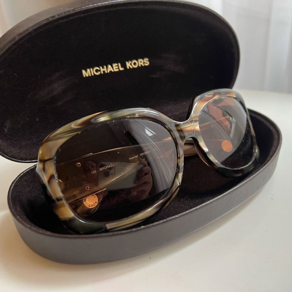 Michael Kors tortoise sunglasses